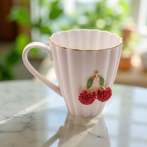Mug with Cherry Design‎